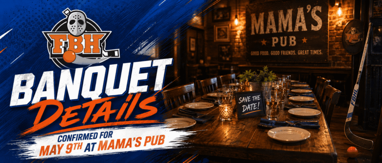 Banquet for 2026 season at Mamas Pub